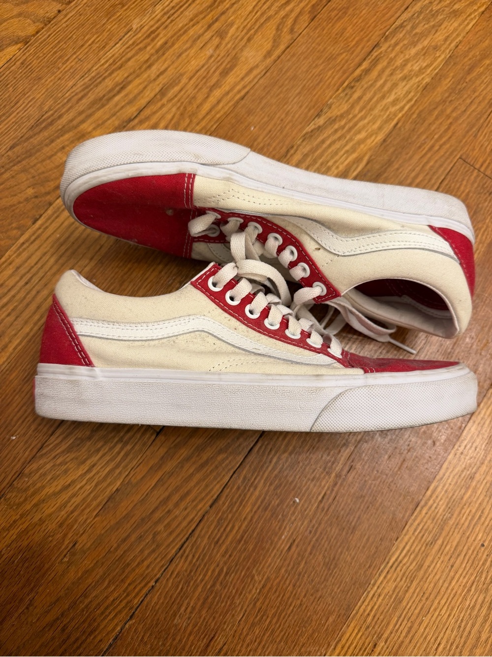 Vans Crimson and Cream